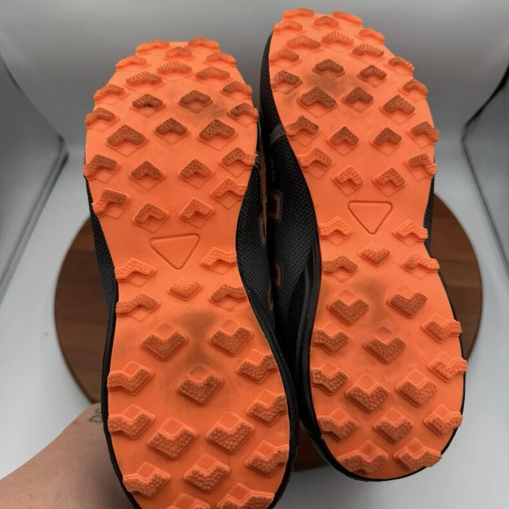 KEEP RUNNING Brand‎ Speed 3 Running Shoes Gray/Orange Size EU 43/US 10-10.5
